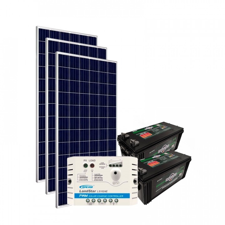 Kit Energia Solar Off Grid C Bateria Ensoul Energia Inteligente